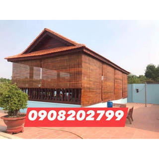 Kho Sỉ Mành Rèm tre Thịnh Phát khổ 1mx2m và 1.5x2m. Rèm che trúc che nắng mái hiên, ban công, trang trí.