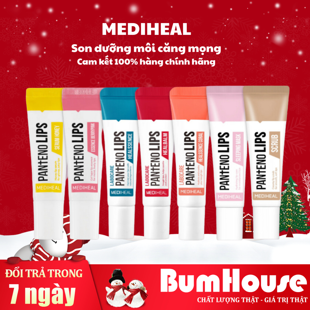 Son Dưỡng Mediheal Labocare Panteno Lips Cho Môi Khô Nứt Nẻ, Thâm, Bợt Màu, Nhợt Nhạt Hàn Quốc 10ml