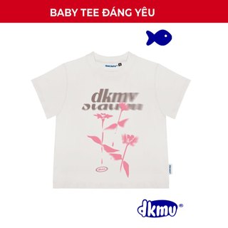 Áo baby tee nữ tay ngắn, hoạ tiết độc đáo DKMV Station local brand DKMV | K15-T3