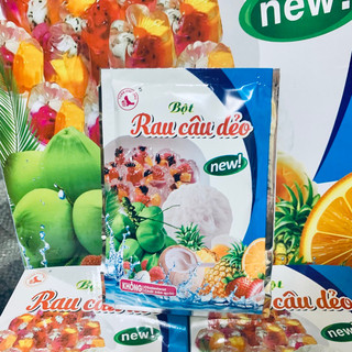 Bột rau câu dẻo, thạch rau câu dẻo dùng làm thạch, keto gói 10g