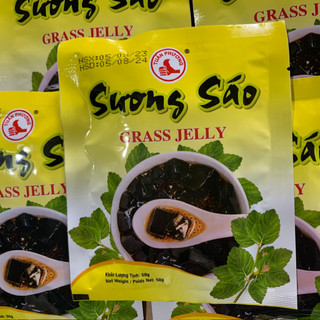 Bột sương sáo đen, bột sương sáo hàng ngon gói 50g