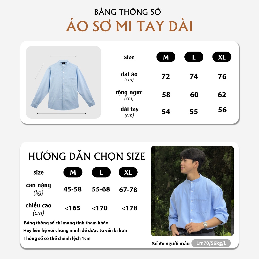 Áo Sơ Mi Trơn Tay Dài Nam Nữ Hàn Quốc Cổ Tàu Local Brand KATHOLIC Chất Liệu Oxford Form Rộng 4 Màu KAT022 | BigBuy360 - bigbuy360.vn
