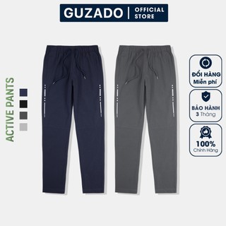 [XẢ HÀNG] Quần dài nam GUZADO Mẫu Gió Premium Công Nghệ Quick Dry,Vận Động Thoải Mái,Siêu Bền MDC