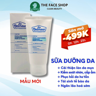 Sữa dưỡng ẩm cho da mụn dầu hỗn hợp phục hồi da nhạy cảm The Face Shop Dr Belmeur Clarifying Facial Moisturizer 120ml