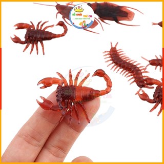 Đồ chơi mô hình gián / bò cạp / rết / thằn lằn giả vui nhộn