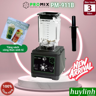 Máy xay sinh tố công nghiệp Promix PM-911B  - 1650W - Dung tích 2 lít - Có hẹn giờ