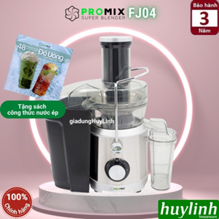 Máy ép trái cây tốc độ nhanh Promix FJ-04 [FJ04] - Công suất 1000W - [Promix FJ01] - máy ép cho quán kinh doanh