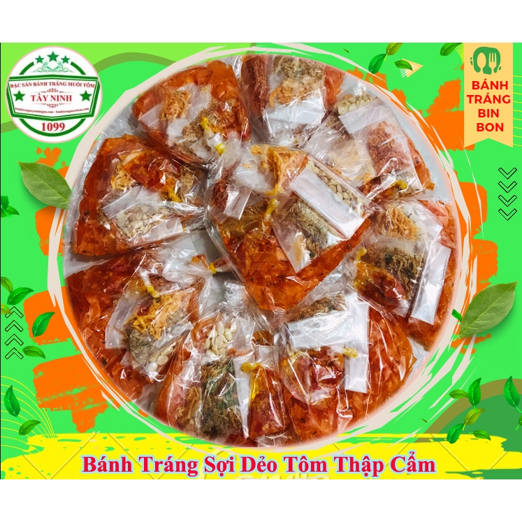 Bánh tráng sợi dẻo tôm thập cẩm
