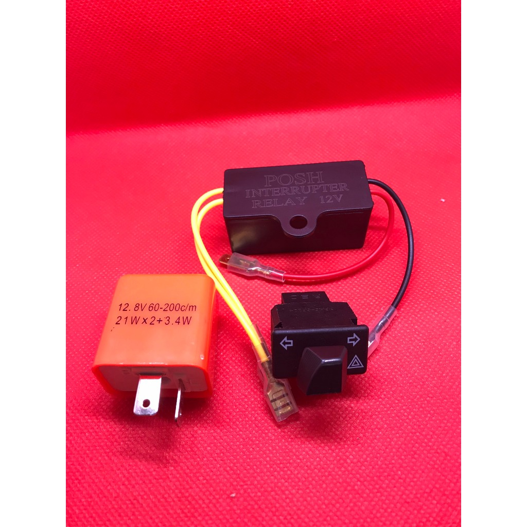 COMBO NHẠI CÒI-CÔNG TẮC HAZA-CHỚP TĂNG CHỈNH XI NHAN