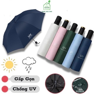 CCL022 - Ô gấp gọn che nắng che mưa ô dù có lớp chống tia UV bảo vệ da - Giadungcamcam