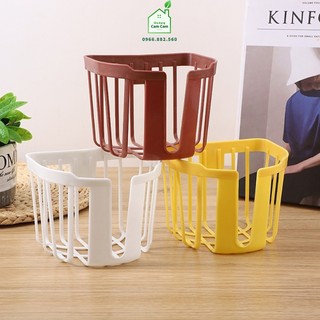 CCL023 - Giỏ Đựng Giấy Vệ Sinh Dán Tường - Giỏ Treo Tường Đựng Khăn Giấy Phòng Tắm Phòng Bếp - Giadungcamcam