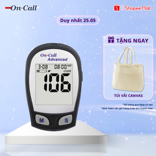  Máy Đo Đường Huyết On Call® Advanced Độ Chính Xác Cao, Cho Kết Quả Sau 5 Giây