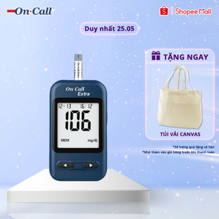  Máy Đo Đường Huyết On Call® Extra Có Nhắc Nhở Đo, Đánh Dấu Trước & Sau Bữa Ăn