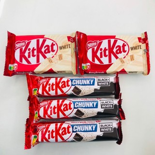 Kẹo sô cô la Nestle Kitkat Chunky Black & White 42g/ Kitkat White