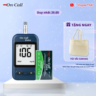 Máy Đo Đường Huyết On Call® Extra Kèm Hộp 25 Que Thử Đường Huyết On Call® Extra 