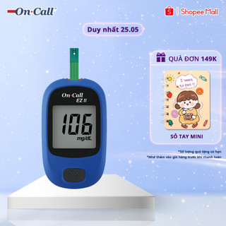  Máy Đo Đường Huyết On Call® EZ II Dễ Sử Dụng, Cho Kết Quả Trong 10 Giây