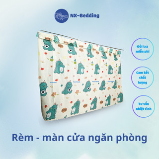 Rèm - Màn Cửa Ngăn Phòng, Rèm Che Nắng Có Móc Treo Sẵn - NX-Bedding