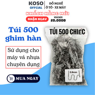 Túi 500 ghim hàn nhựa