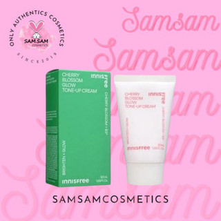 [Mẫu Mới 2024] Kem Dưỡng Trắng Da Nâng Tone Innisfree Jeju Cherry Blossom Tone-Up Cream 50ML