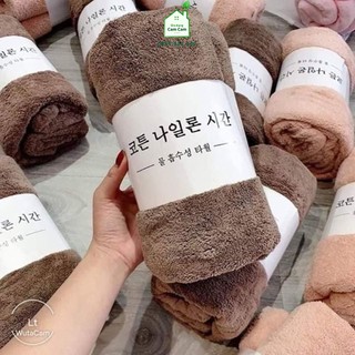 CCL034 - Khăn Tắm Xuất Hàn Quốc Cao Cấp, Size Lớn 70x140cm - Siêu Mềm Mịn, Siêu Bền - Giadungcamcam