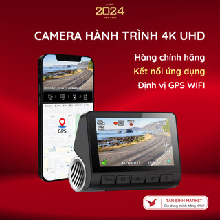 Camera hành trình ô tô KAW 048H - Góc Quay 170 Độ, Tích Hợp WIFI GPS, Độ Phân Giải 4K