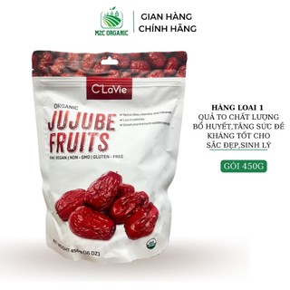 Táo đỏ hữu cơ C'LaVie 450g quả to,ngọt size to bồi bổ sức khỏe cho cả gia đình trẻ nhỏ,người lớn