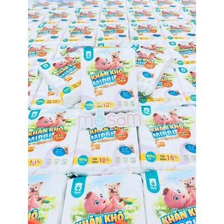 Khăn khô đa năng mipbi gói 900g và 600g cho bé