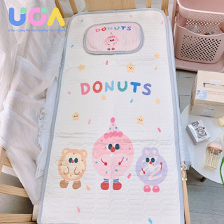 Chiếu điều hòa kèm gối cho bé 60x120cm - ú oà