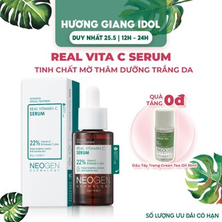 Serum Mờ Thâm Dưỡng Trắng Vitamin C SAP 22% Neogen Dermalogy Real Vita C Serum 32ml