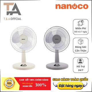 Quạt bàn Nanoco NTF1209G/NTF1209BE 30W