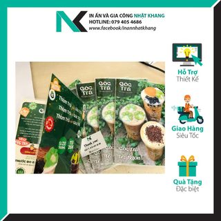 In Menu Ép Plastic Giá Tại Xưởng