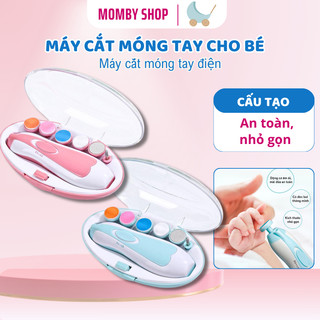 Máy cắt móng tay điện đa năng cho bé, bấm móng tay cho bé cắt, dũa móng an toàn - Momby Shop