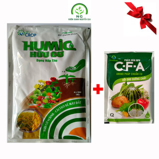 Phân bón Humic hữu cơ dạng viên - Kích rễ, mập chồi Bịch 1kg