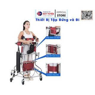 Khung Tập Đi phục hồi chức năng người tai biến - Xe Tập Đứng Và Đi Cho Người Liệt