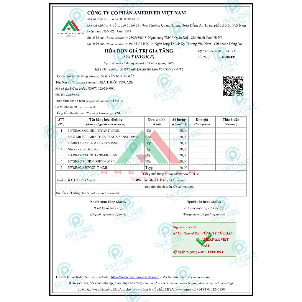 Kem chống nắng cho da dầu mụn Uriage Hyseac Fluide SPF50 50ml - Hàng chính hãng - PINCARE Health & Beauty
