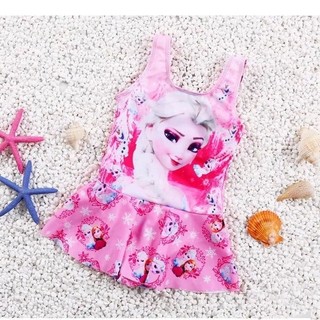 Bikini bé gái, đồ bơi Elsa cho bé