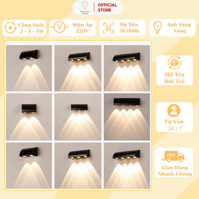 Đèn Hắt Tường Chống Nước Energy Green Lighting DT-22093 - Trang Trí Ngoài Trời - Góc Ban Công
