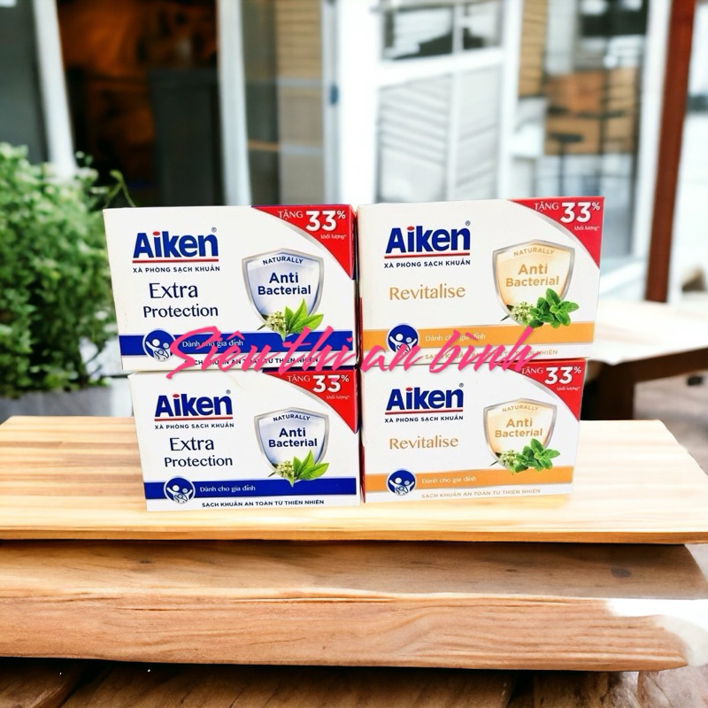 Xà Phòng Sạch Khuẩn Aiken 120g