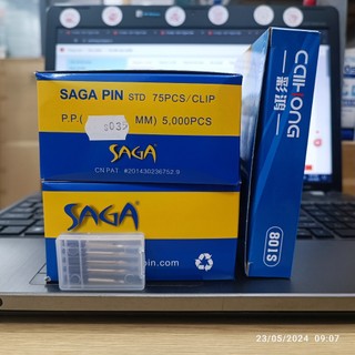 1 súng bắn mác 801S kèm 5 cây kim +  2 hộp ti nhựa 35mm