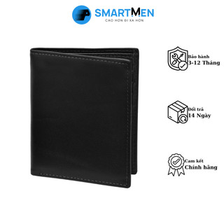 Ví cầm tay da bò dáng đứng SMARTMEN VD3-05