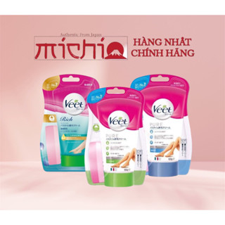 Kem tẩy lông VEET NHẬT BẢN 150g (kèm mút)