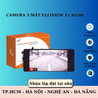 Camera 3 mắt elliview y5 basic chính hãng | bh lỗi 1 đổi 1