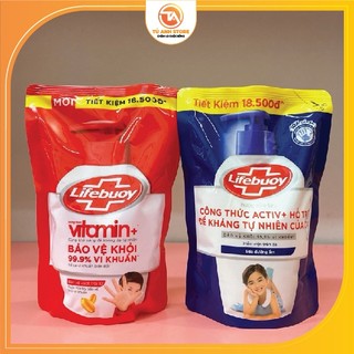 Combo 2 Nước Rửa Tay Lifebuoy dạng Túi 400g tiết kiệm diệt vi khuẩn đến 99,9% - tuanhstore