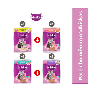 Thùng Pate Whiskas 80g