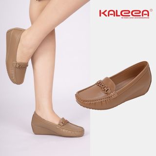 Giày cao gót đế xuồng chất da mềm siêu nhẹ, đi êm chân cao 4p - kaleea h16