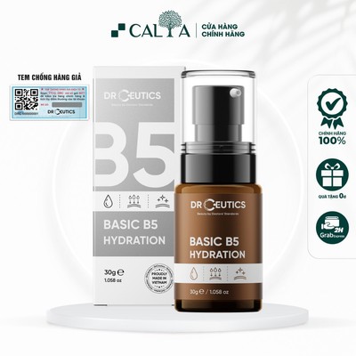 Tinh Chất Serum DrCeutics Basic B5 Hydration 5% Cấp Ẩm, Làm Dịu Cho Da Dầu Mụn - Dr.Ceutics 30g