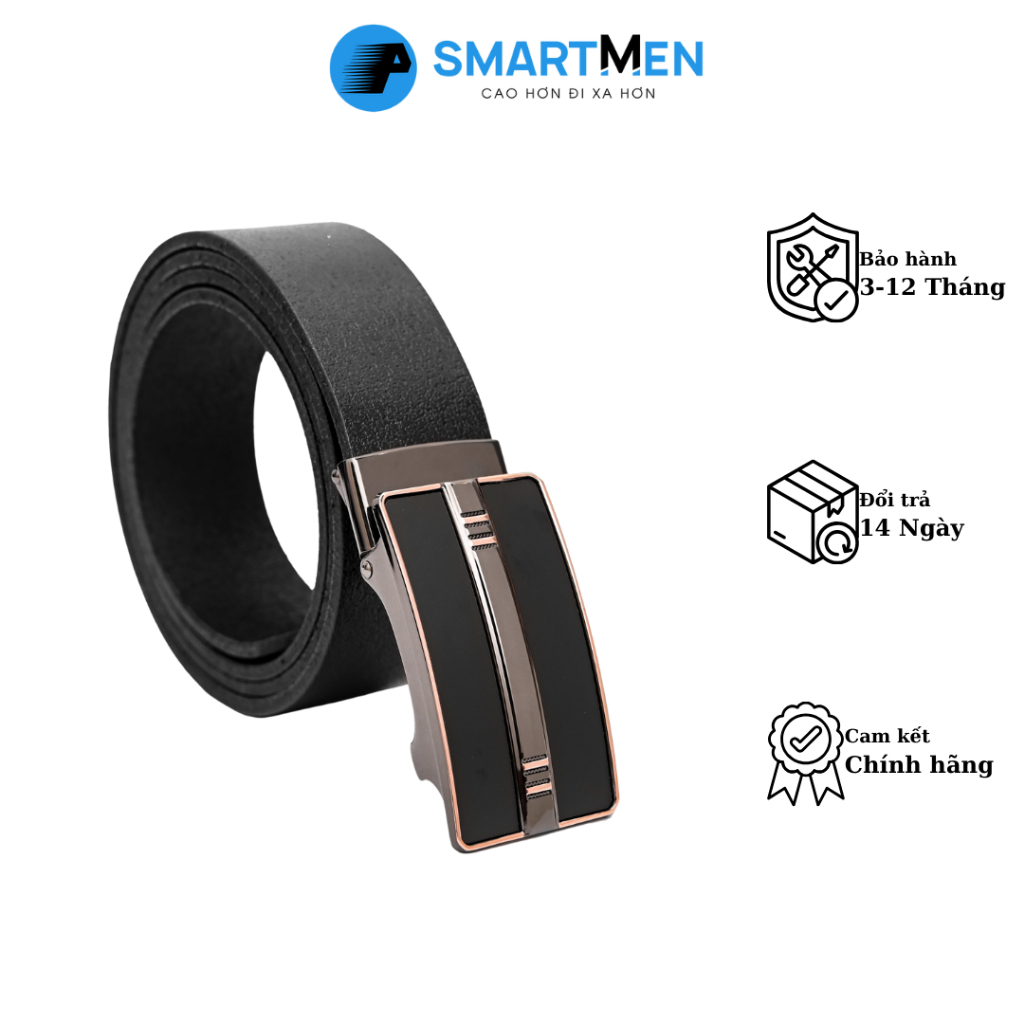 Thắt Lưng Da Bò Cao Cấp SMARTMEN DLM1-01