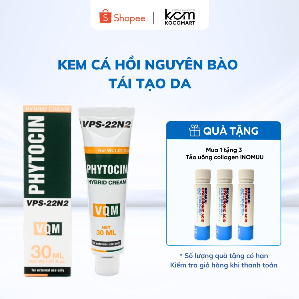 Phytocin Hybrid Cream Kem phục hồi da