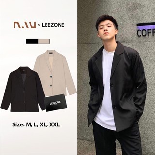 Áo khoác nam Blazer chất kaki mềm 2 Lớp | Áo Blazer Nam cao cấp