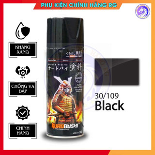 Sơn xe máy samura 30/109 màu đen bóng
